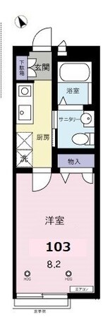 ルコントドリールの物件間取画像